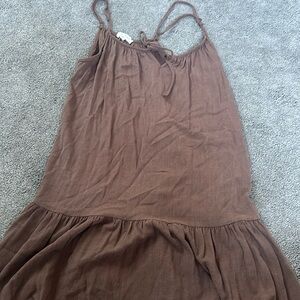 Brown pacsun mini dress